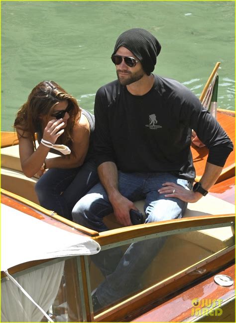 Full Sized Photo Of Jared Padalecki Wife Genevieve Boat Ride Venice 37
