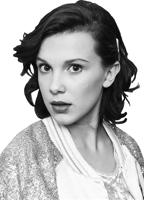 Millie Bobby Brown Strangerthings Sticker By Acbesson