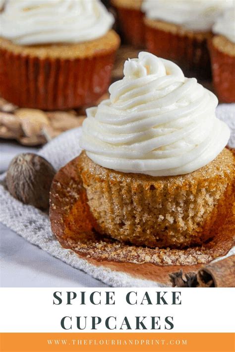 Spice Cupcakes With Cream Cheese Frosting Are Sweet Fluffy And Easy