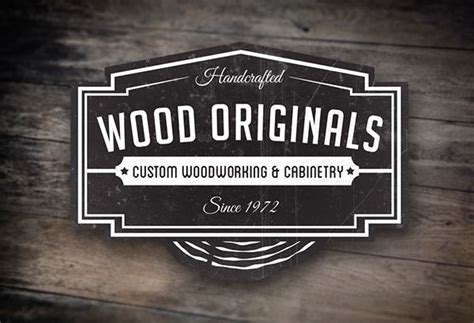 Wood Originals Logo From North Moose Design Co Wood Branding Wood