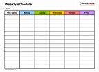 17 Perfect Daily Work Schedule Templates ᐅ TemplateLab