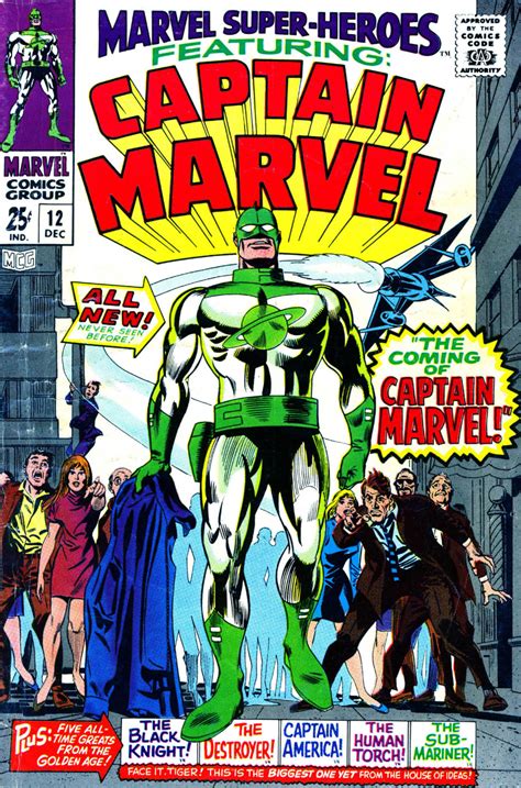 Marvel Super Heroes Vol1 Marvel Comics 1967 12 The Coming Of