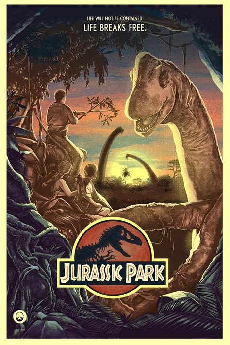 Jurassic Park By Barbeanicolas On Deviantart Jurassic Park Poster Jurassic Park Movie