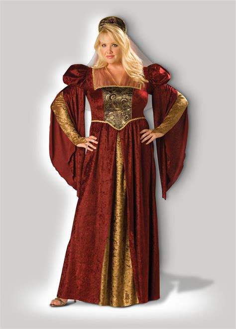 Renaissance Maiden Plus Size Adult Costume Incharacter Costumes