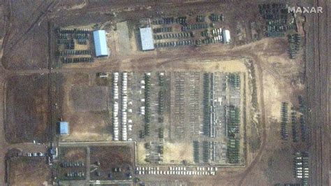 New Satellite Images Reveal Extent Of Russian Military Build Up As