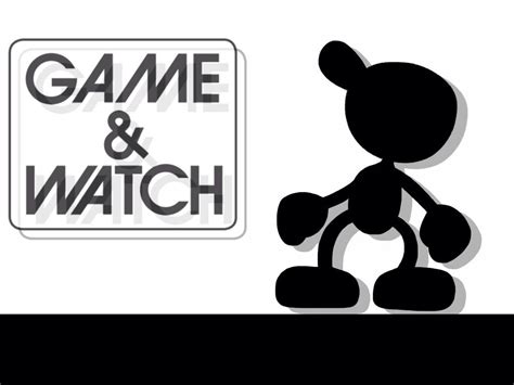 Mister Game And Watch Mr Game And Watch Mr Gandw Game And Watch