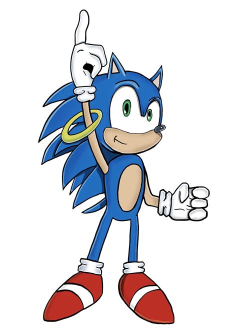 My Drawing Of Sonic Rsonicthehedgehog