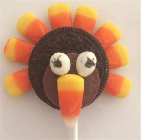 The Sweetest Temptations Thanksgiving Turkey Pops Candy Crafts
