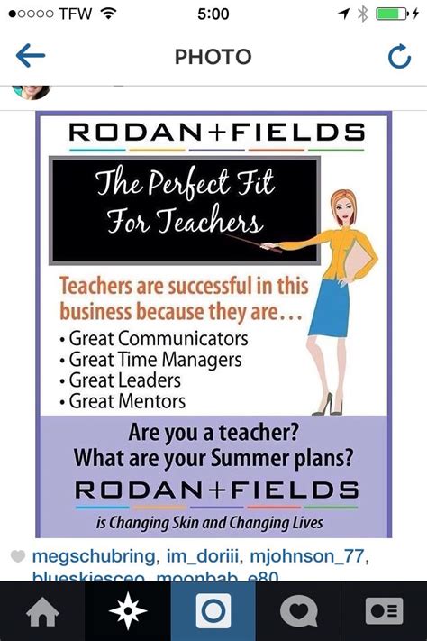 Join My Team Yolomyrandfbiz Teachers Rodan And Fields Rodan