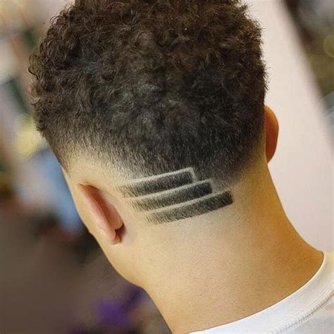 The perfect shape up makes the short style look striking, and the two lines on the sides as hair designs add some extra interest. 37 Cool Haircut Designs For Men (2021 Update)