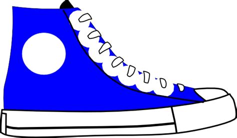 Blue Shoe Clip Art At Vector Clip Art Online Royalty Free
