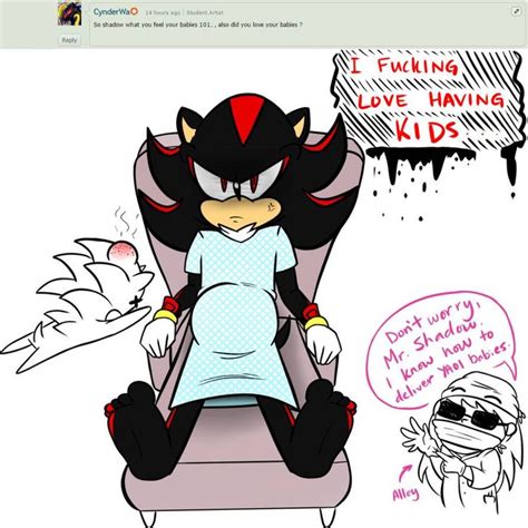 Asth 87 By Alleycatwoman127 On Deviantart Sonic And Shadow Shadow The Hedgehog Cartoon