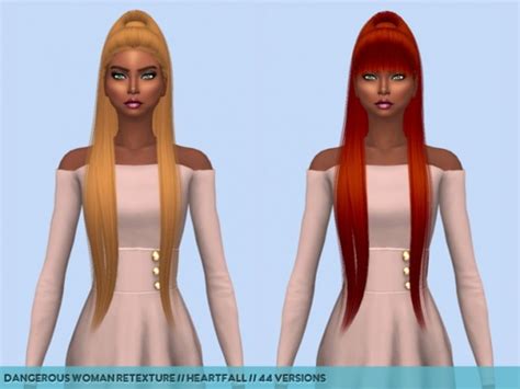 Hair Retextures At Heartfall Sims 4 Updates
