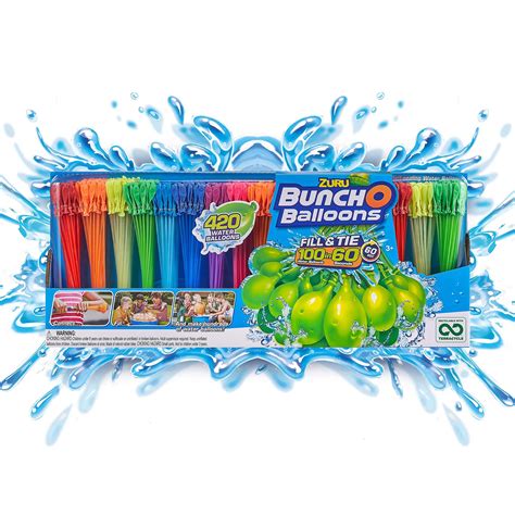 Bunch O Balloons 420 Rapid Fill Water Balloons 12 Pack Multi