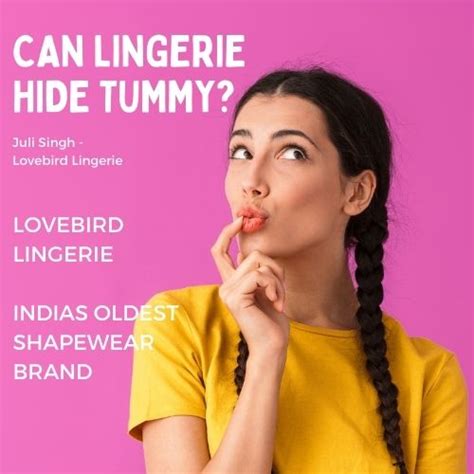 Can Lingerie Hide Your Tummy Lovebird