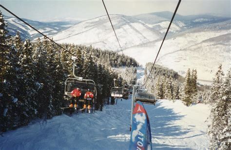 Vail Ski Lift And Atomic Skis Skiing At Vail In February 1 Flickr