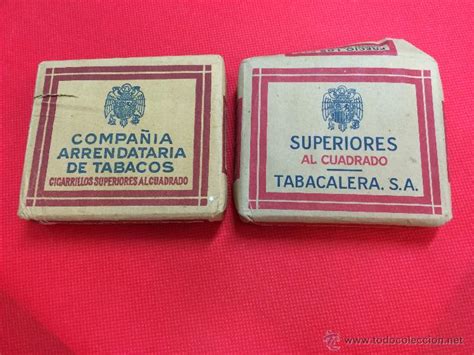 Antiguos Paquetes Cigarrillos Superiores Al Cua Comprar Paquetes De