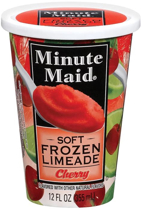 Minute Maid Soft Frozen Cherry Limeade Shop Sorbet At H E B