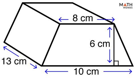Volume Of A Trapezoidal Prism Definition Formula And Examples