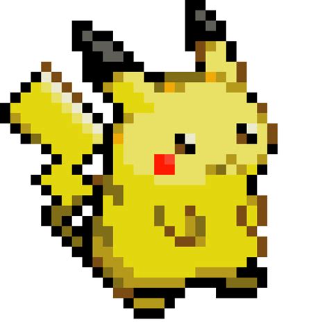 Pikachu Pokémon Yellow Image Pixel Pikachu Png Download 11841184