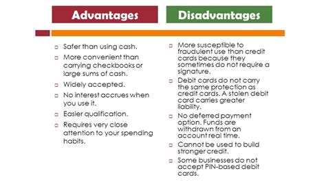 What Are Advantages And Disadvantages Of A Credit Card Sitedoct Org