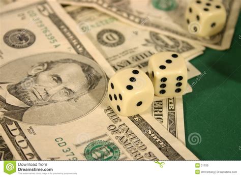 Money And Dice Stock Image Image Of Objects Payment Currency 31755