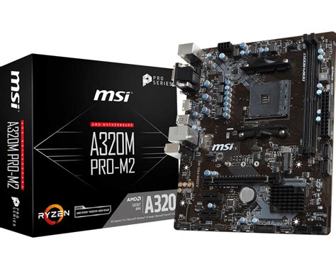 Motherboard Msi A320m A Pro M2 Am4 Cell Mundo