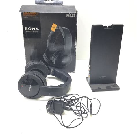 Buy The Sony Mdr Rf985rk Rf Over Ear Wireless Headphones Black
