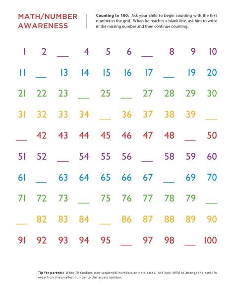 kindergarten worksheets maths worksheets filling the missing numbers