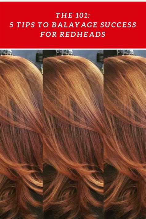 Redhead Balayage Hair Tips – How to be a Redhead | Auburn balayage