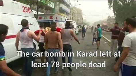 Twin Bomb Blasts In Baghdad Leave Dozens One News Page Us Video