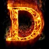 Best Letter D Alphabet Fire Typescript Stock Photos, Pictures & Royalty ...