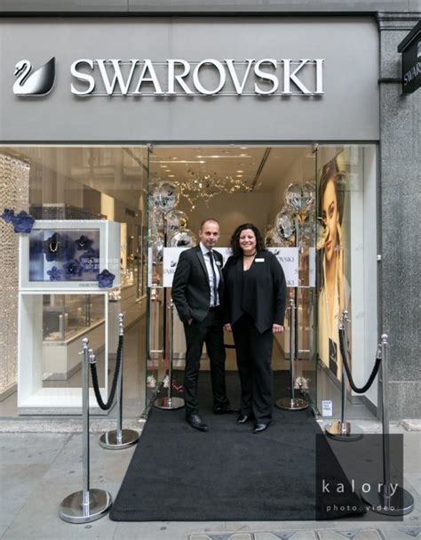 Photographing The New Store Opening Event For Swarovski In Covent