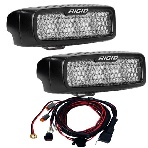 Rigid Industries Sr Q Series Pro Back Up Led Light Kit Diffused Lens