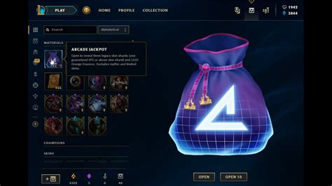 Opening 78 Arcade Orbs 10 Arcade Jackpots At Once League Of Legends