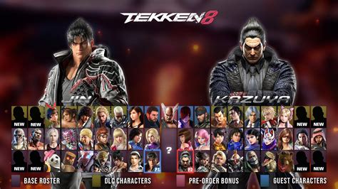 Mockup Tekken 8 Character Select 1 Out Of 1 Image Gallery