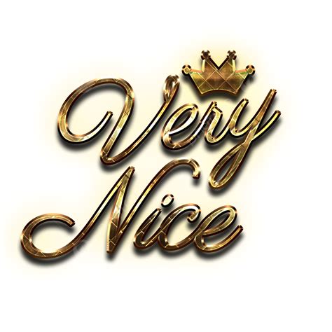 Word Very Nice Png Vector Psd And Clipart With Transparent