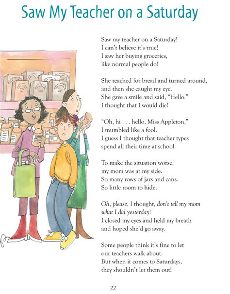 Funny Poems For Middle School Students