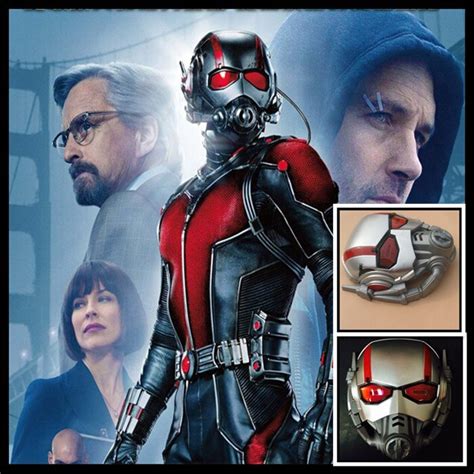 New Party Cosplay Movies Face Head Mask Led Ant Man Ant Man Mask Super