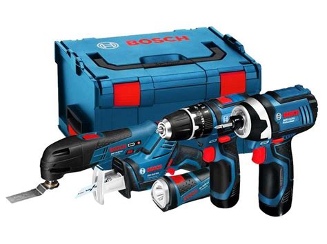 Bosch Professional 108v Cordless 5 Piece Power Tool Kit 3 X 20ah