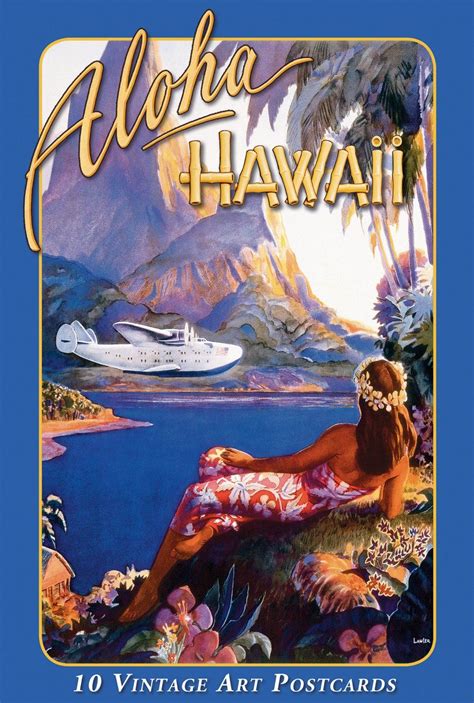Hawaiian Art Vintage Travel Posters Hawaiian Travel