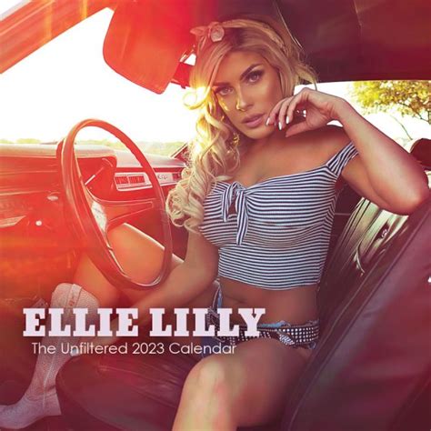 Ellie Lilly 2023 Calendar FanGear VIP