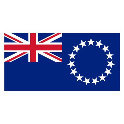 Cook Islands Flag Ai Royalty Free Stock Svg Vector