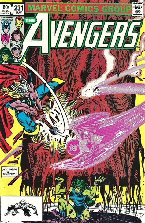 The Avengers 231 Up From The Depths Issue Avengers Comics