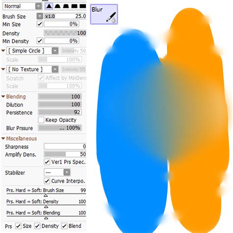 Paint Tool Sai Blur Tạo Hiệu Ứng Mờ Mịt Chuyên Nghiệp Vn