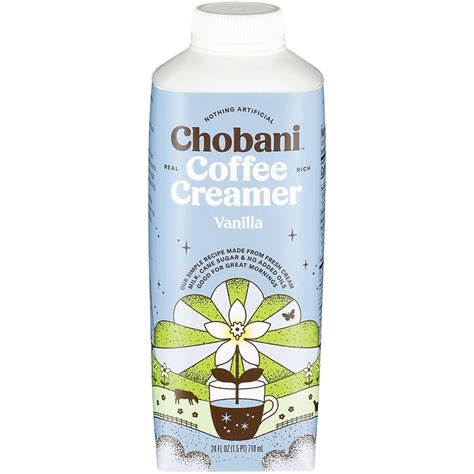 Chobani Vanilla Liquid Coffee Creamer Shop Coffee Creamer At H E B