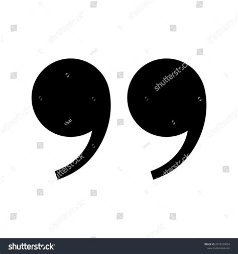 Quote Quotes Icon Quote Outline Speech Stock Vector Royalty Free