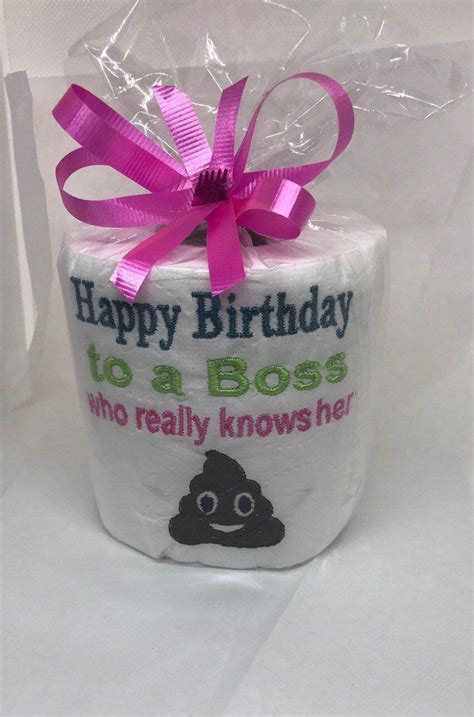 Best gift for a lady boss on her birthday. Female Boss Birthday / Office Female Birthday/Gag Gift Fun ...