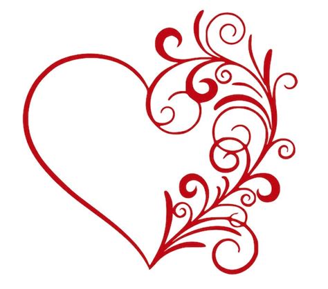 Fresh 15 Of Swirly Heart Clipart Spectroteamnar