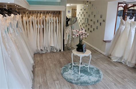 Award Winning Wedding Dress Shop Sussex Hailsham Eastbourne Tying The